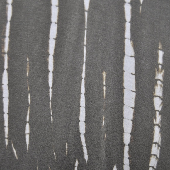 NEW Olive Studded Tie Dye Cold Shoulder Top [D4] - Picture 3 of 8